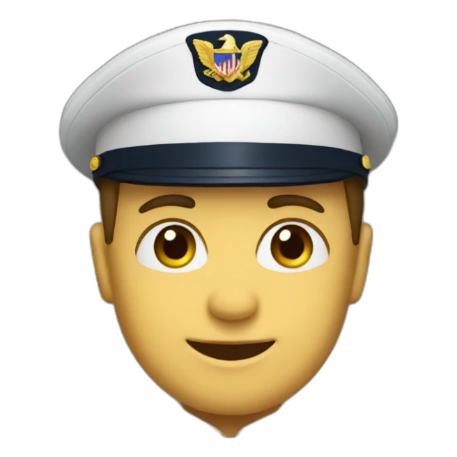 Navy officer sticker