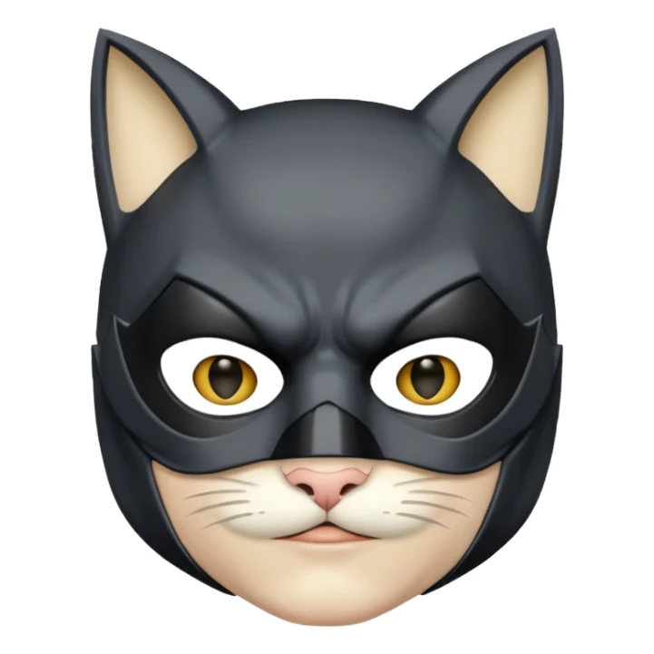 batman cat sticker