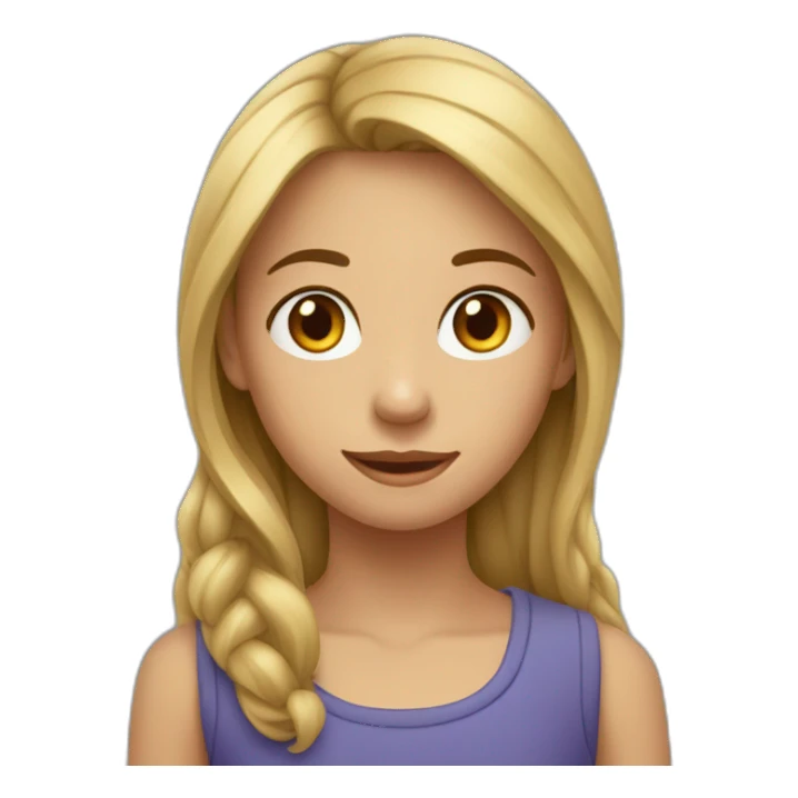 Fille sur un garçon sticker