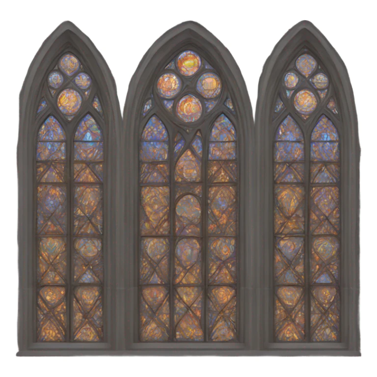 cathedral window  sticker
