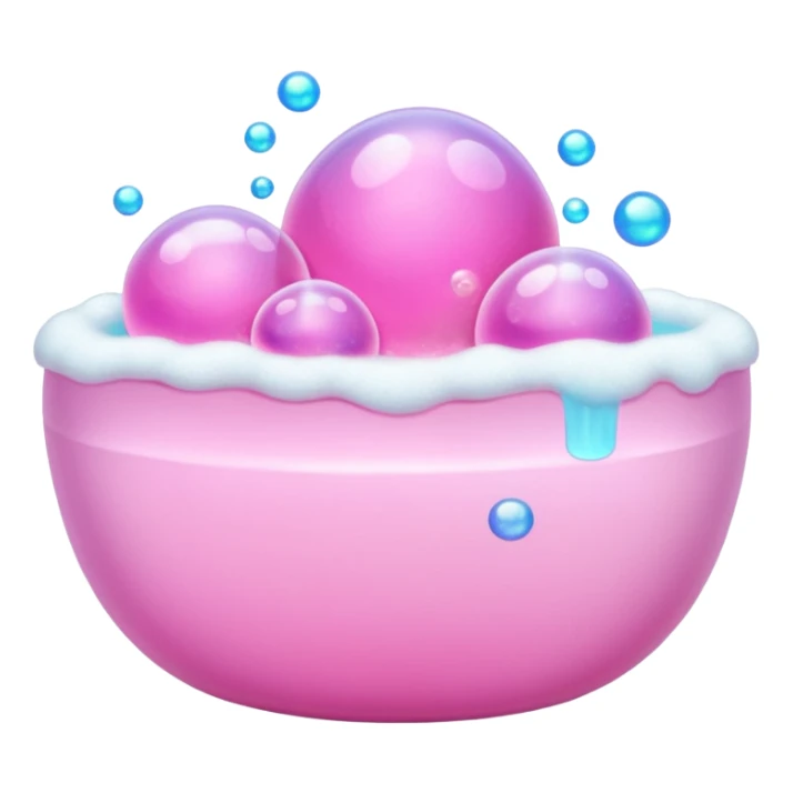 pinkbath  bubbles sticker