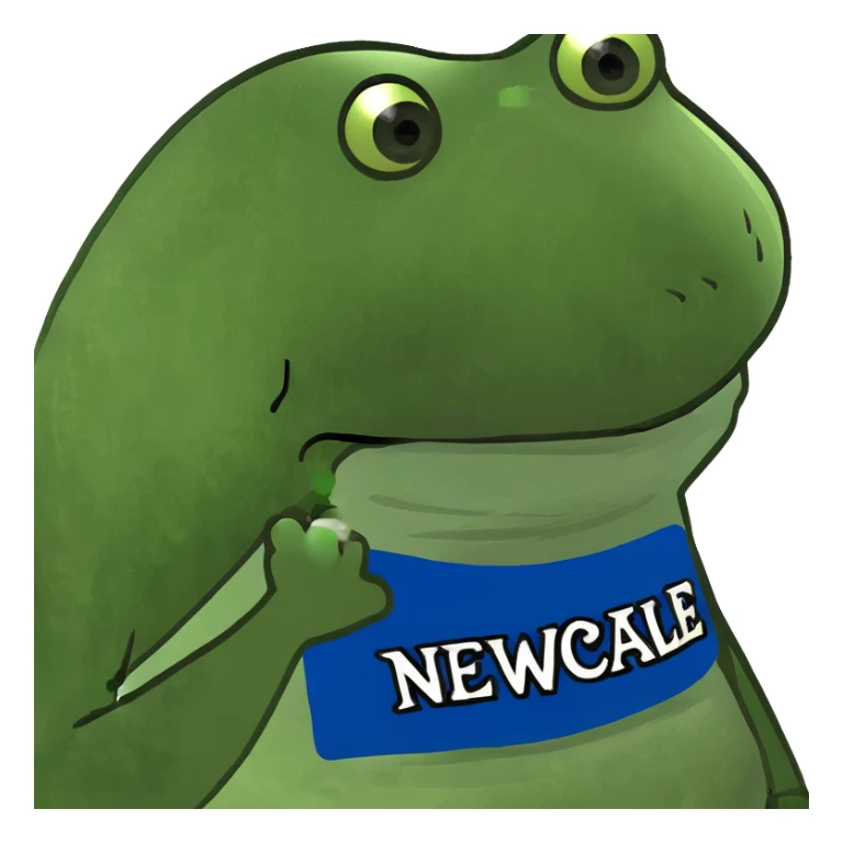 newcastle t shirt sticker