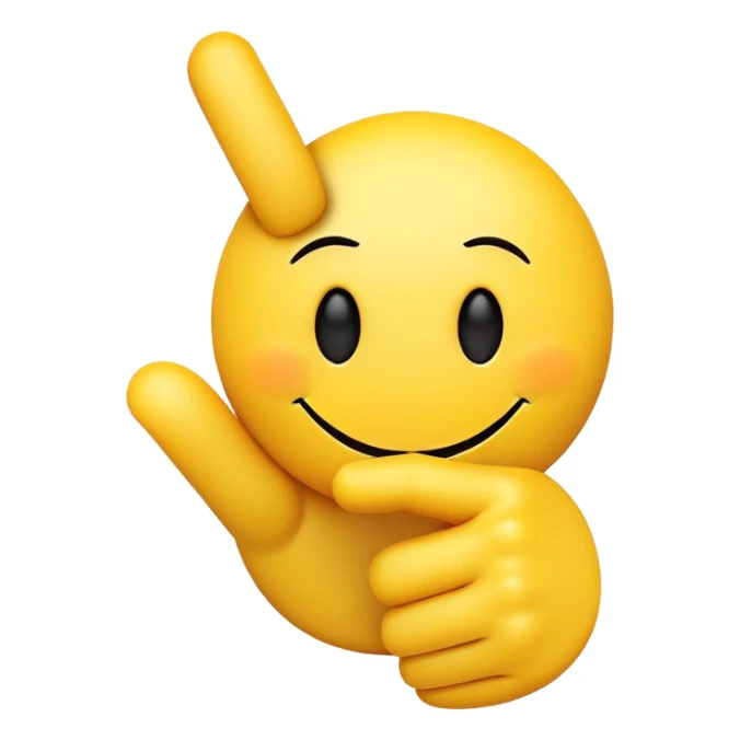 yellow smiley face showing the middle finger sticker
