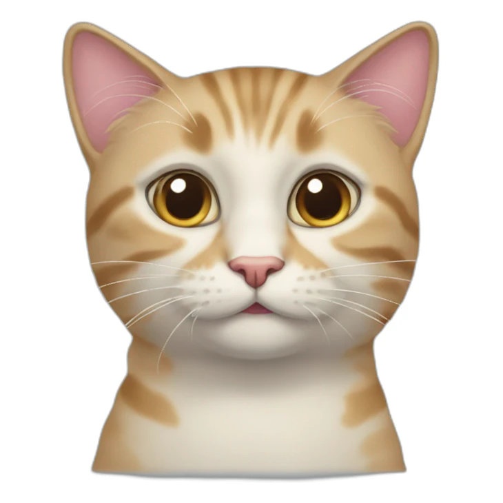 intiligent cat sticker