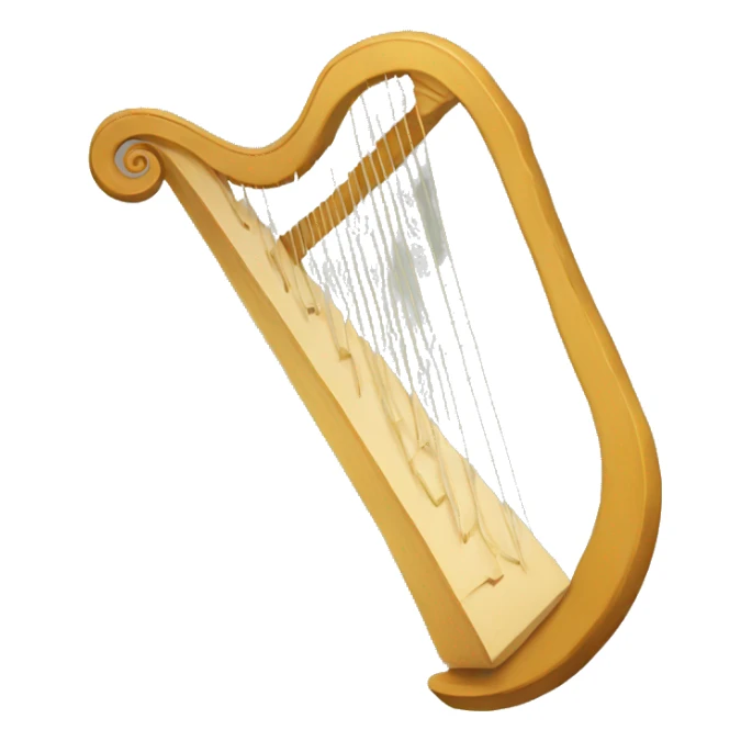 lyre sticker