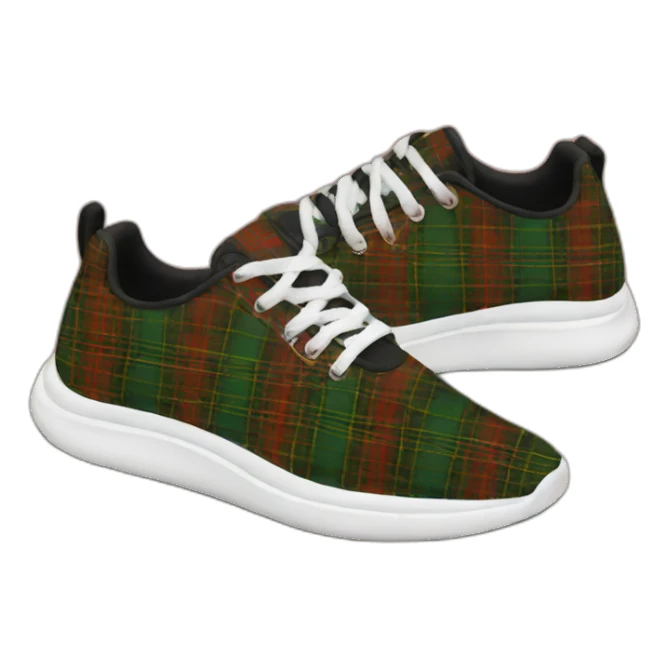 Tartan mesh sneakers sticker