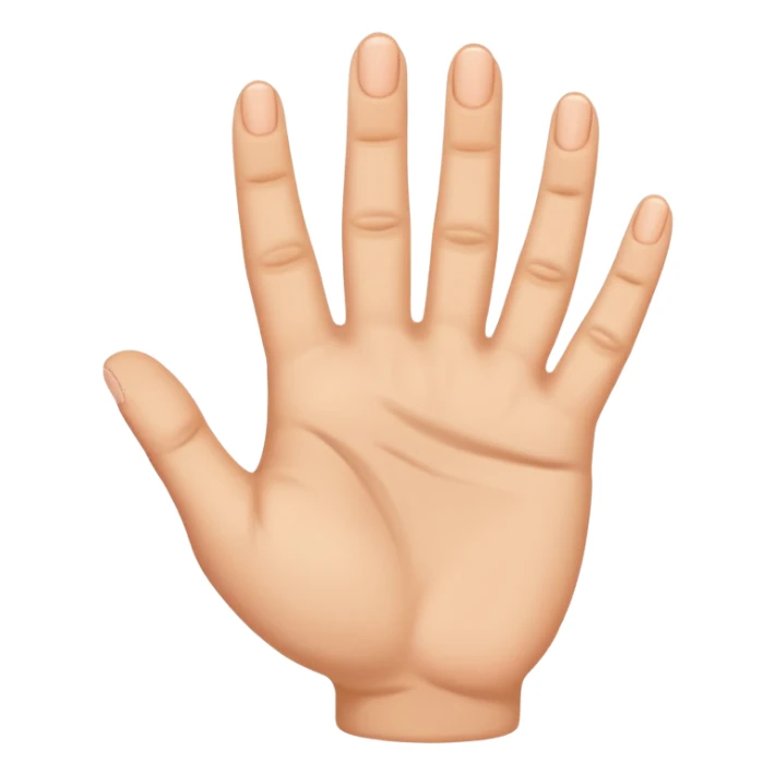 PRECISO DE UMA MÃO COM 5 DEDOS sticker
