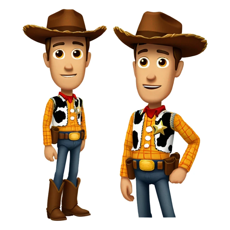Sheriff Woody sticker