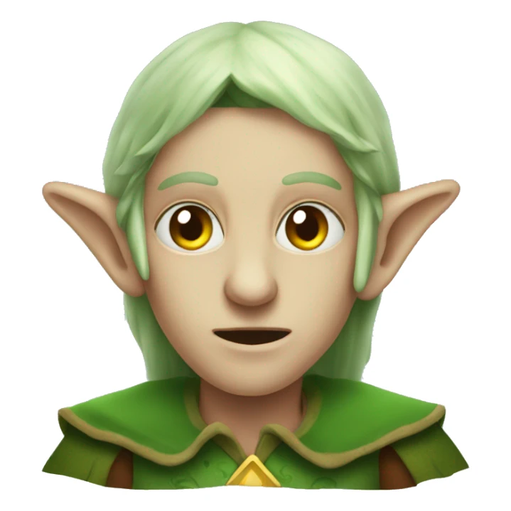a sick elf sticker