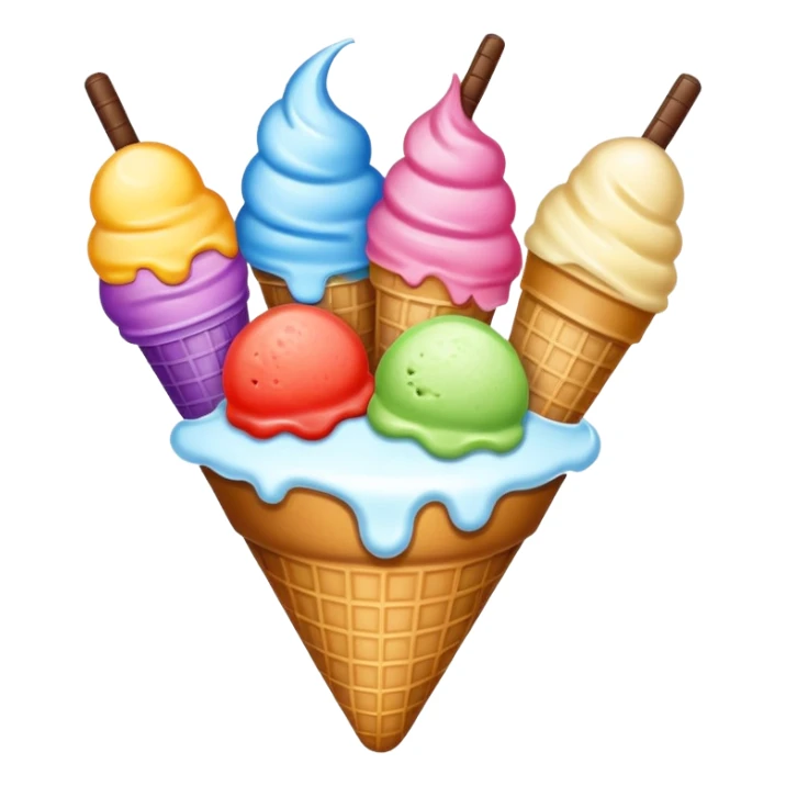 ice creams bar sticker