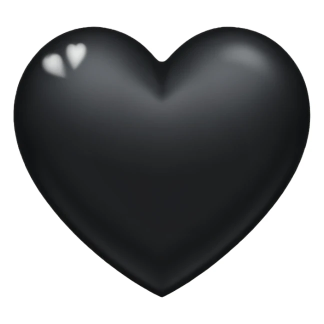 Black heart like this ❤️‍🩹 sticker