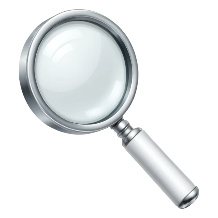 белая лупа



 sticker