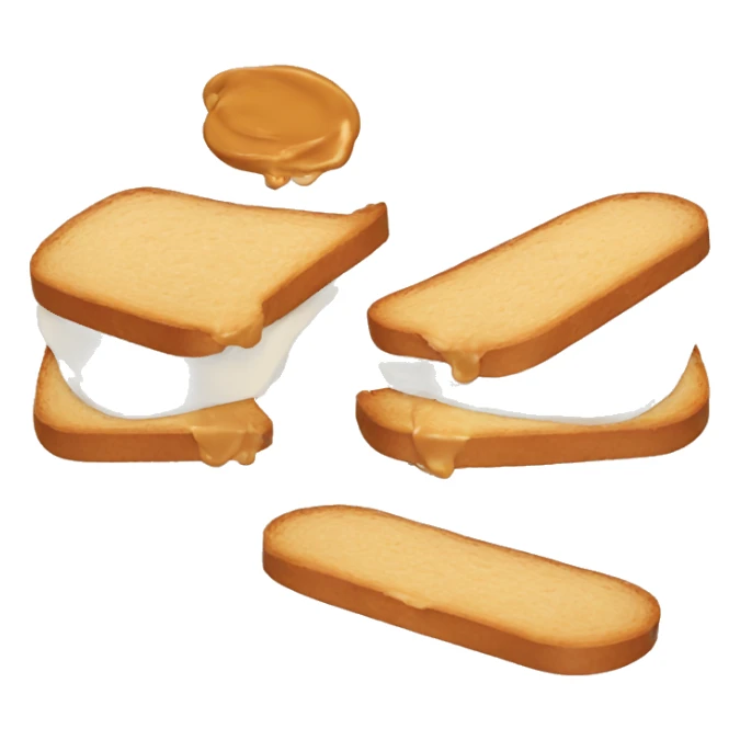 peanut butter sandwich sticker