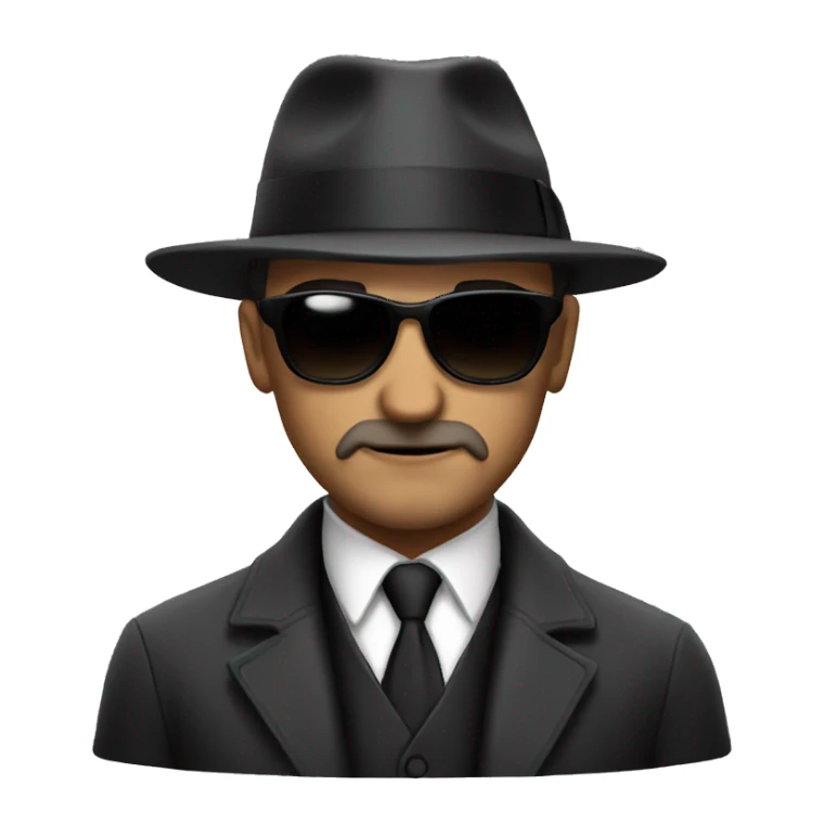 Italian mafia guy sticker