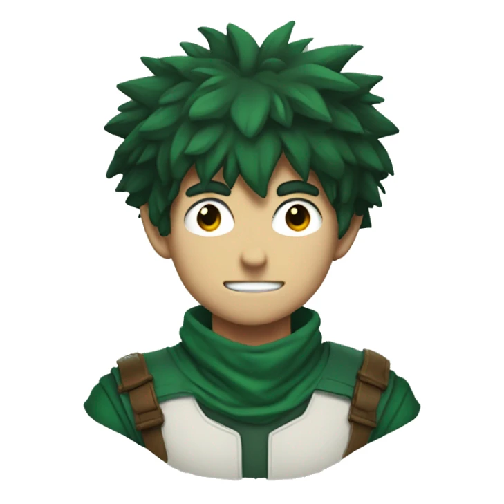 deku from my hero acadamia sticker