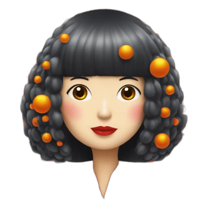 YAYOI kusama sticker