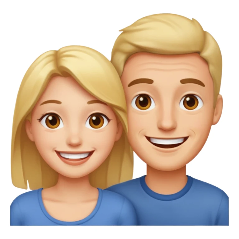 I want something between laughing and loving sticker