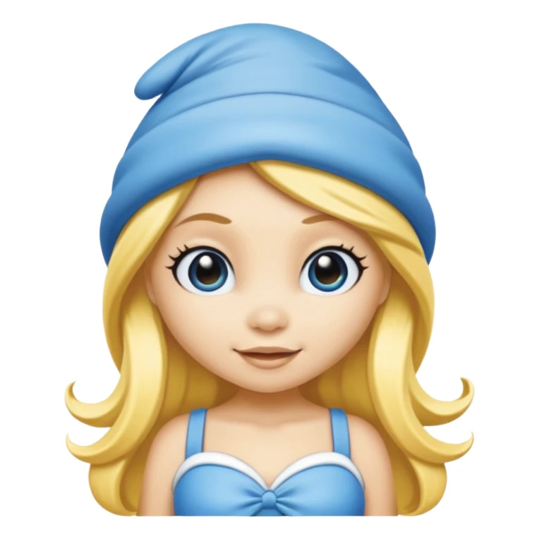 Smurfette sticker
