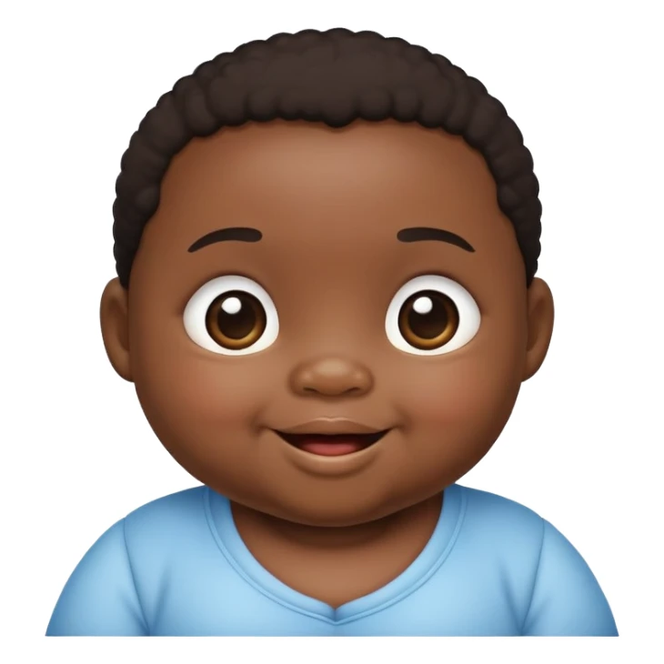 black getto baby sticker