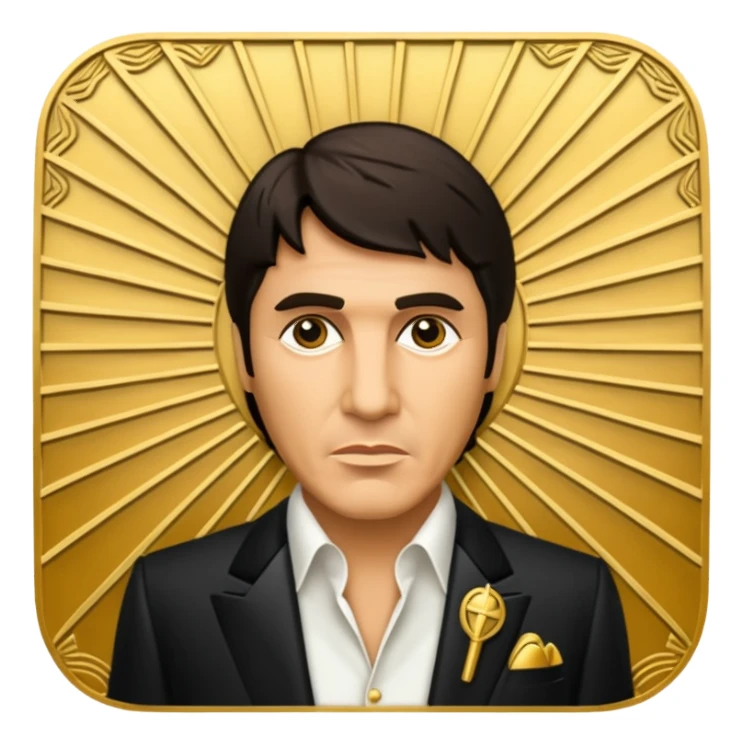 Tony Montana logo moovie sticker