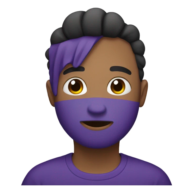 💤  pero en morado sticker