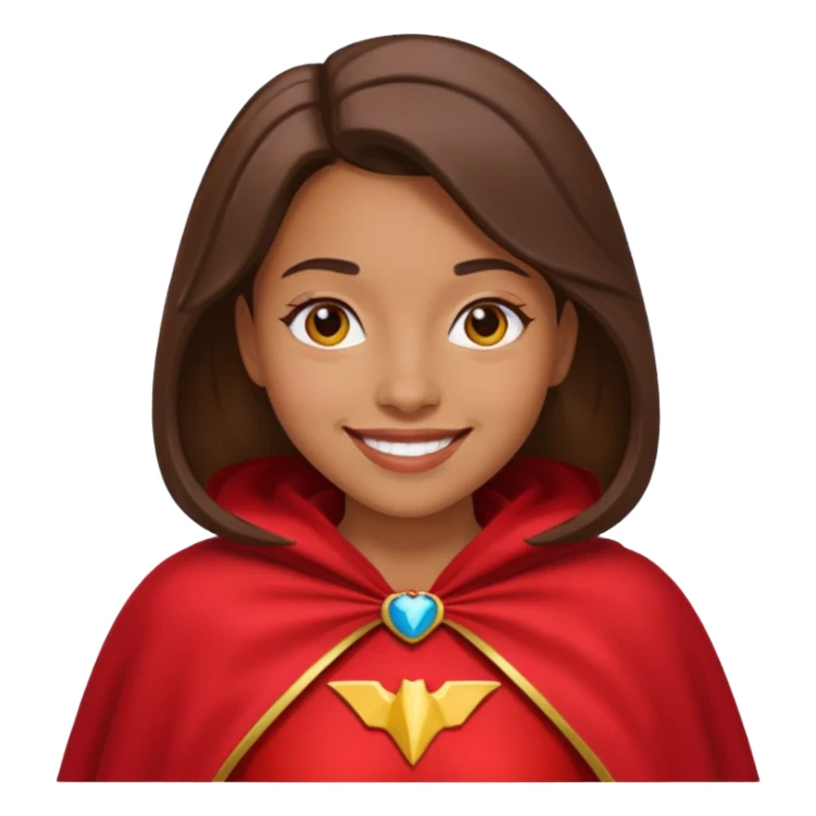 Your mom wearing a cape sticker