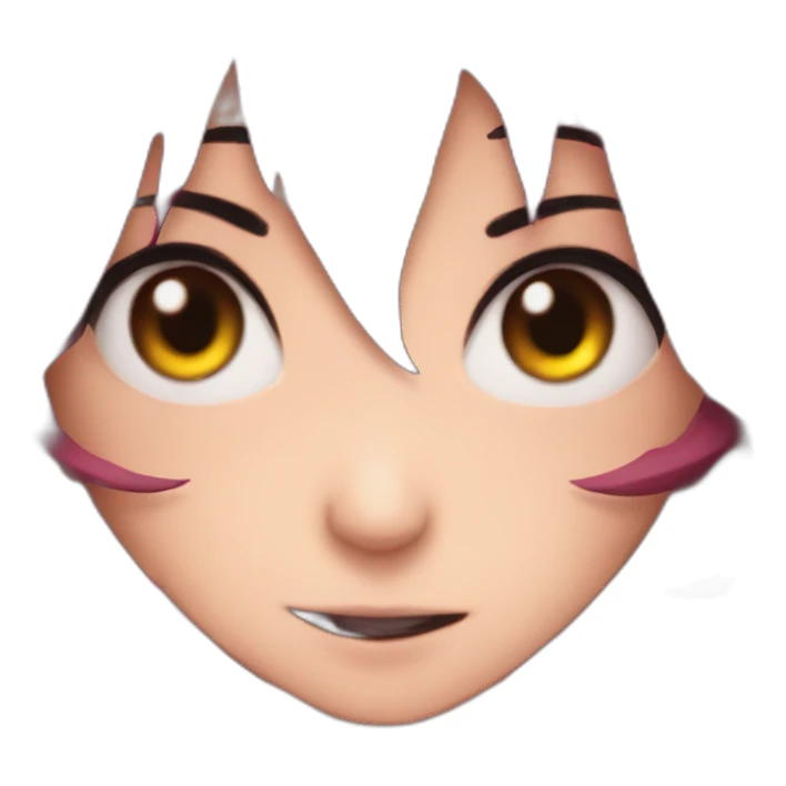 devil anime girl sticker