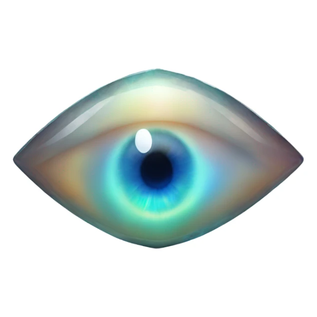 opal crystal gemstone evil eye  sticker