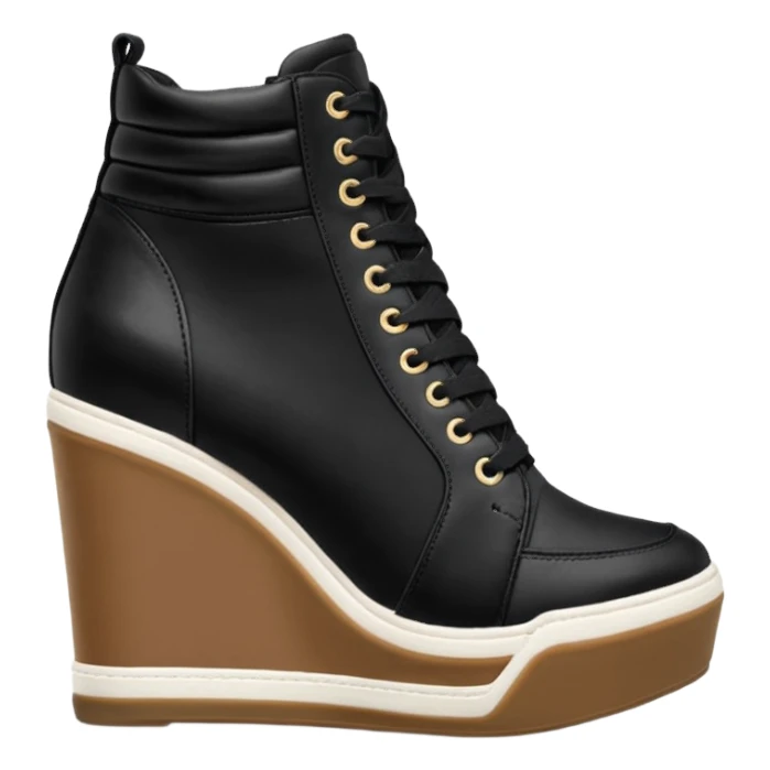steve madden wedge sneakers sticker