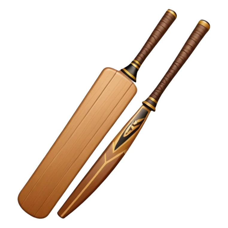 cricket bat emoji in text sticker