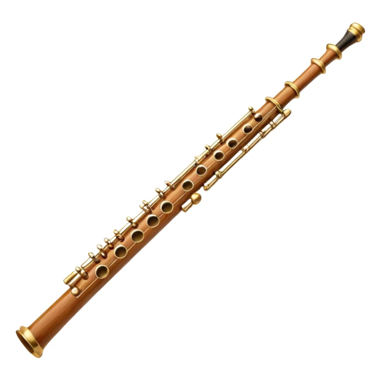 English flute sticker