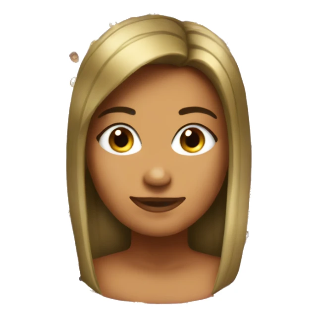 Una chica tomando starback sticker