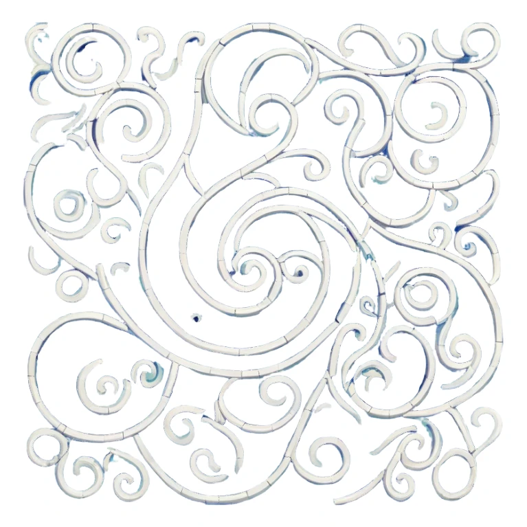 puzzled mystery pattern sticker