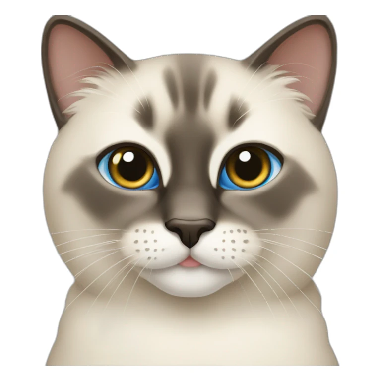 Cat siamois sticker