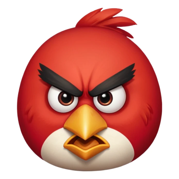 angry bird sticker