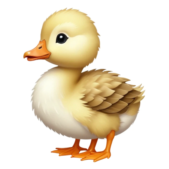 Baby goose sticker