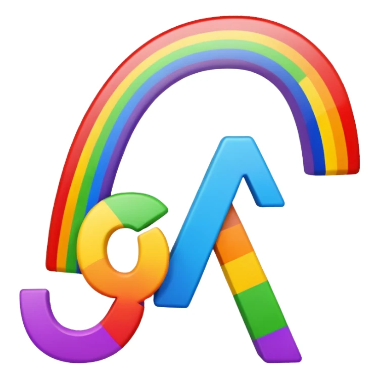 Alphabet sticker