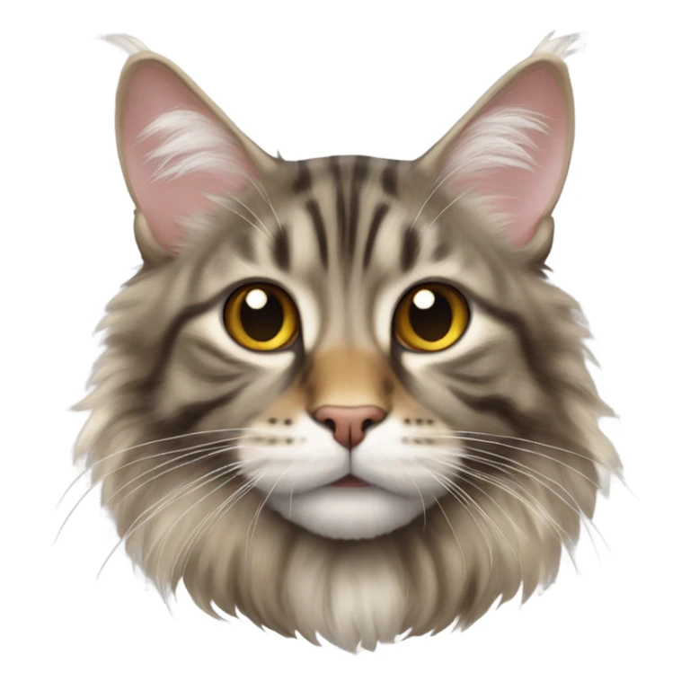 tabby mainecoon sticker