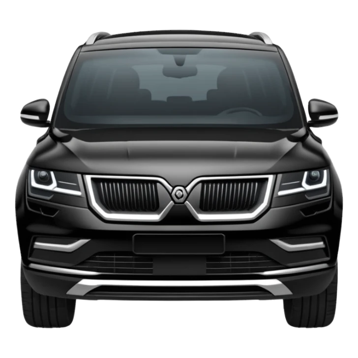 black kodiaq sticker
