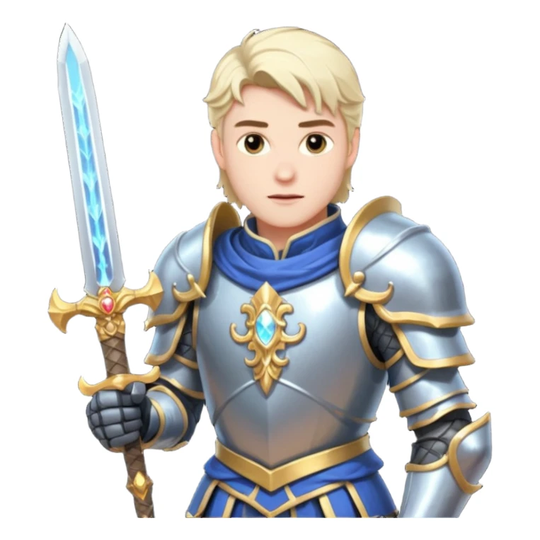  a magic knight sticker