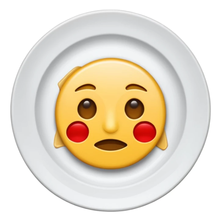 broken plate emoji sticker