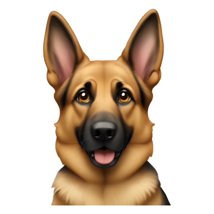 German Shepard dog sticker