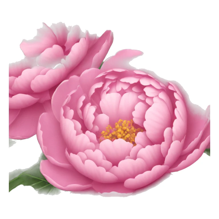 Pink peony bouquet  sticker
