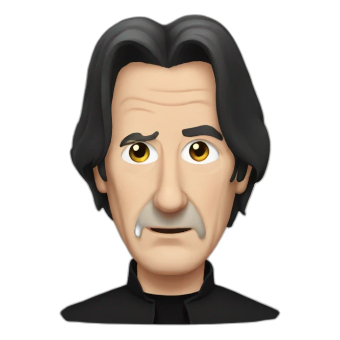 Alan rickman snape mad sticker