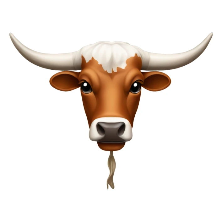 Longhorn bull  sticker