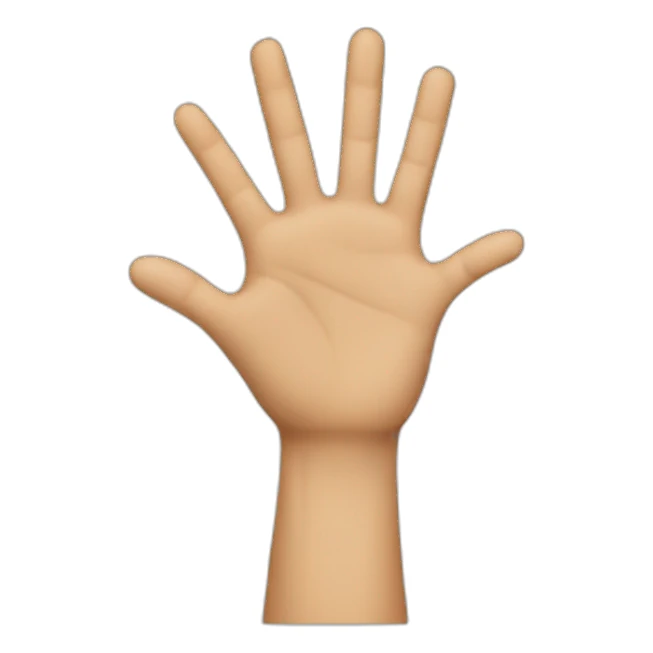 italian-hand sticker