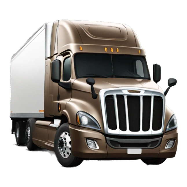 2020 bronze Freightliner Cascadia 126 sticker