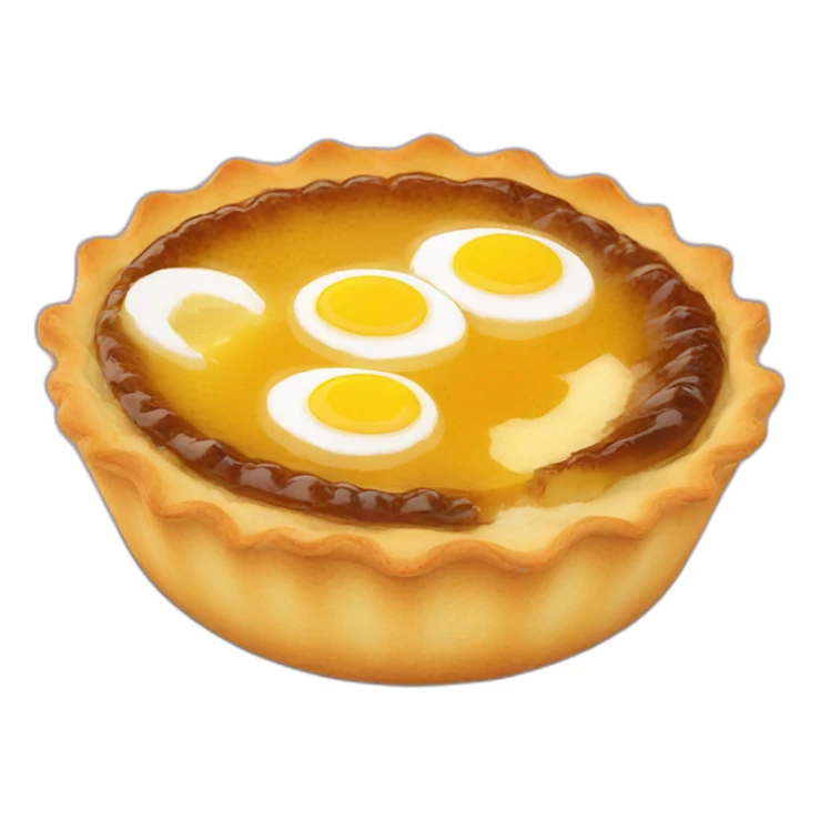 egg tart sticker
