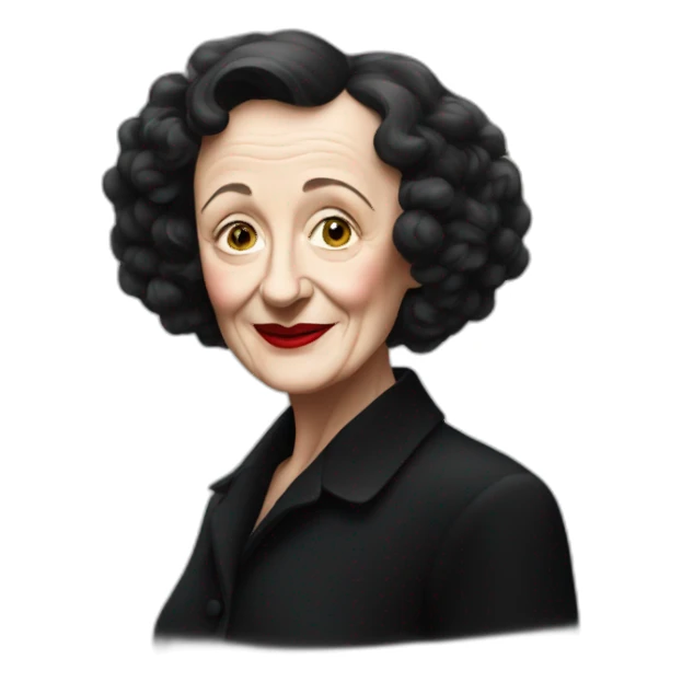 Edith Piaf sticker