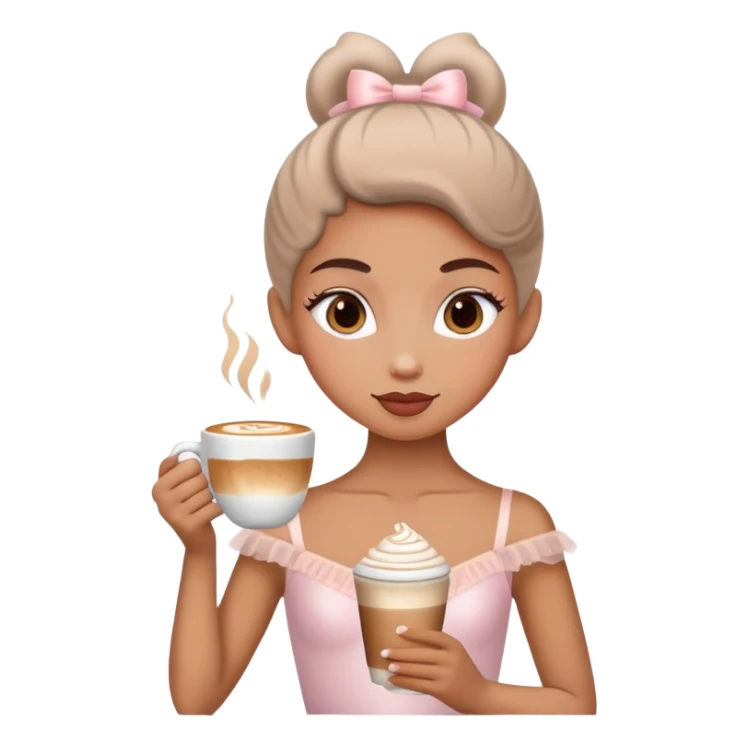 ballerina cappuccino  sticker
